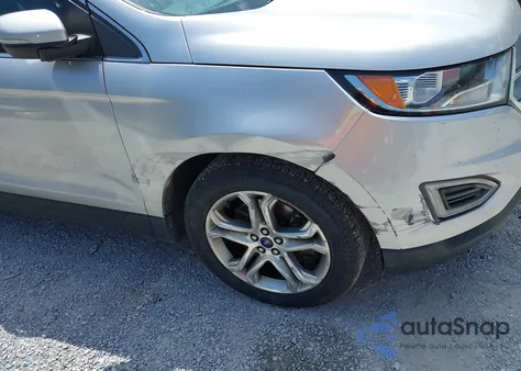 2017 Ford Edge Titanium from USA, damaged, VIN 2FMPK4K92HBB89915